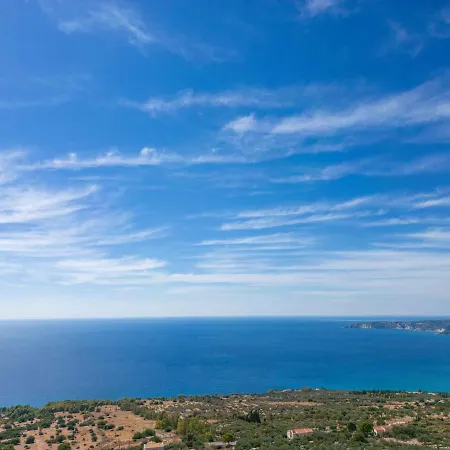 Panorama Blue Kefalonia - Luxury In Lourdata 别墅 *